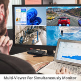 4x1 HDMI Seamless Quad-Split Multi-Viewer Switcher