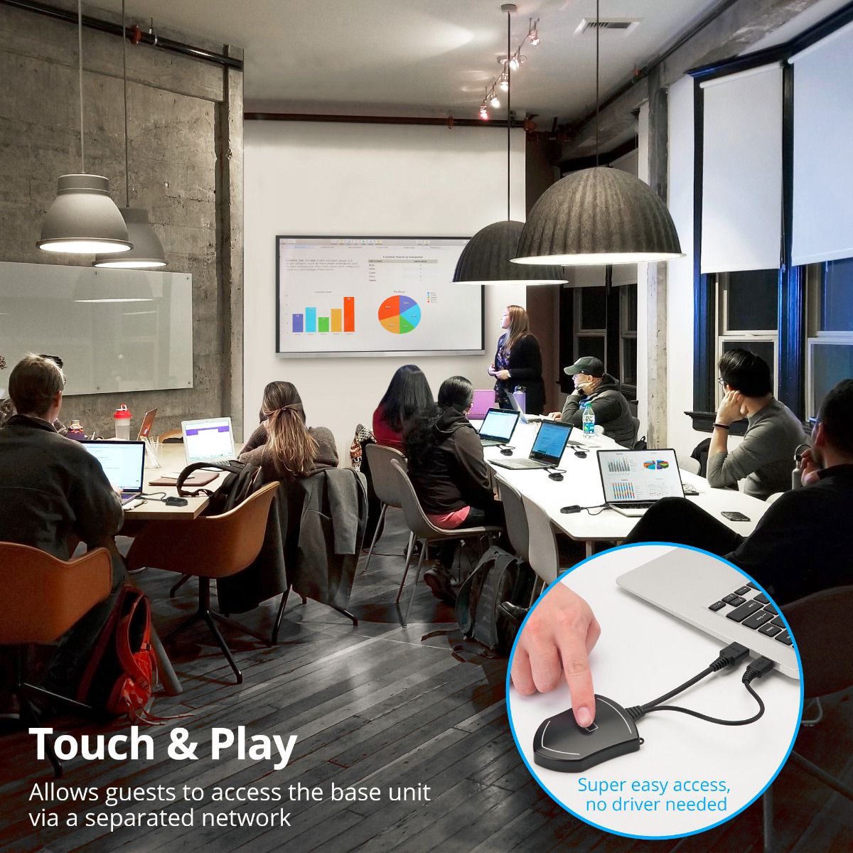 Dual View Wireless Media Presentation Kit