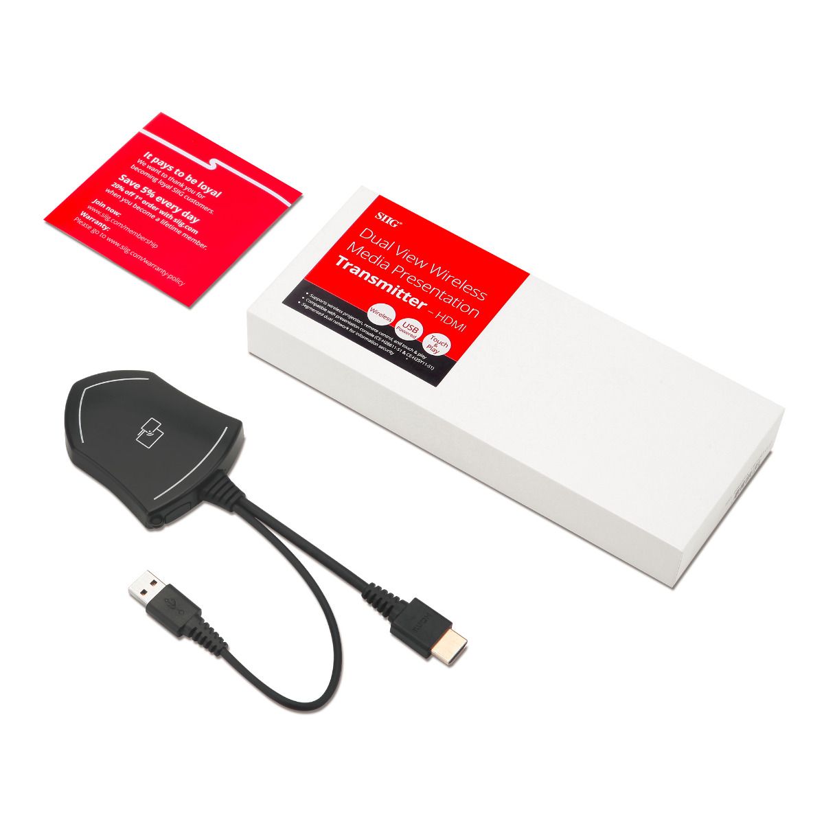 Wireless Media Presentation Transmitter - HDMI Dongle