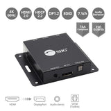 HDMI to DisplayPort 1.2 Converter with Audio Extractor