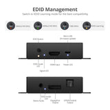 HDMI to DisplayPort 1.2 Converter with Audio Extractor