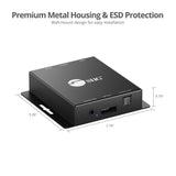 HDMI to DisplayPort 1.2 Converter with Audio Extractor