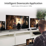4 Port HDMI HDR Splitter with EDID and Downscaling - 4K 60Hz HDR Auto Video Scaling