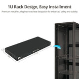 2x2 4K HDMI Video Wall Processor with USB-C/DVI/HDMI Input, RS-232/IR Remote/Web GUI control, SPDIF/3.5mm Audio Extract, Cascading up to 10x10