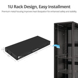 3x3 4K Video Wall Processor with USB-C/DP/VGA/HDMI In, RS-232/IR Remote/Web GUI control, SPDIF/3.5mm Audio Extract, Cascading up to 10x10