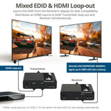 ipcolor 4K HDMI Extender with IR, HDR and ARC