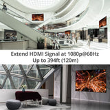HDMI HDbitT Over IP Extender with IR - 120m - One to One / One to Many - Reset key