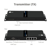 1x4 HDMI Splitter, Over IP Extender Kit, 1080p 60Hz, 120m