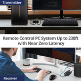 HDMI USB KVM Over Cat6 Extender - 70m