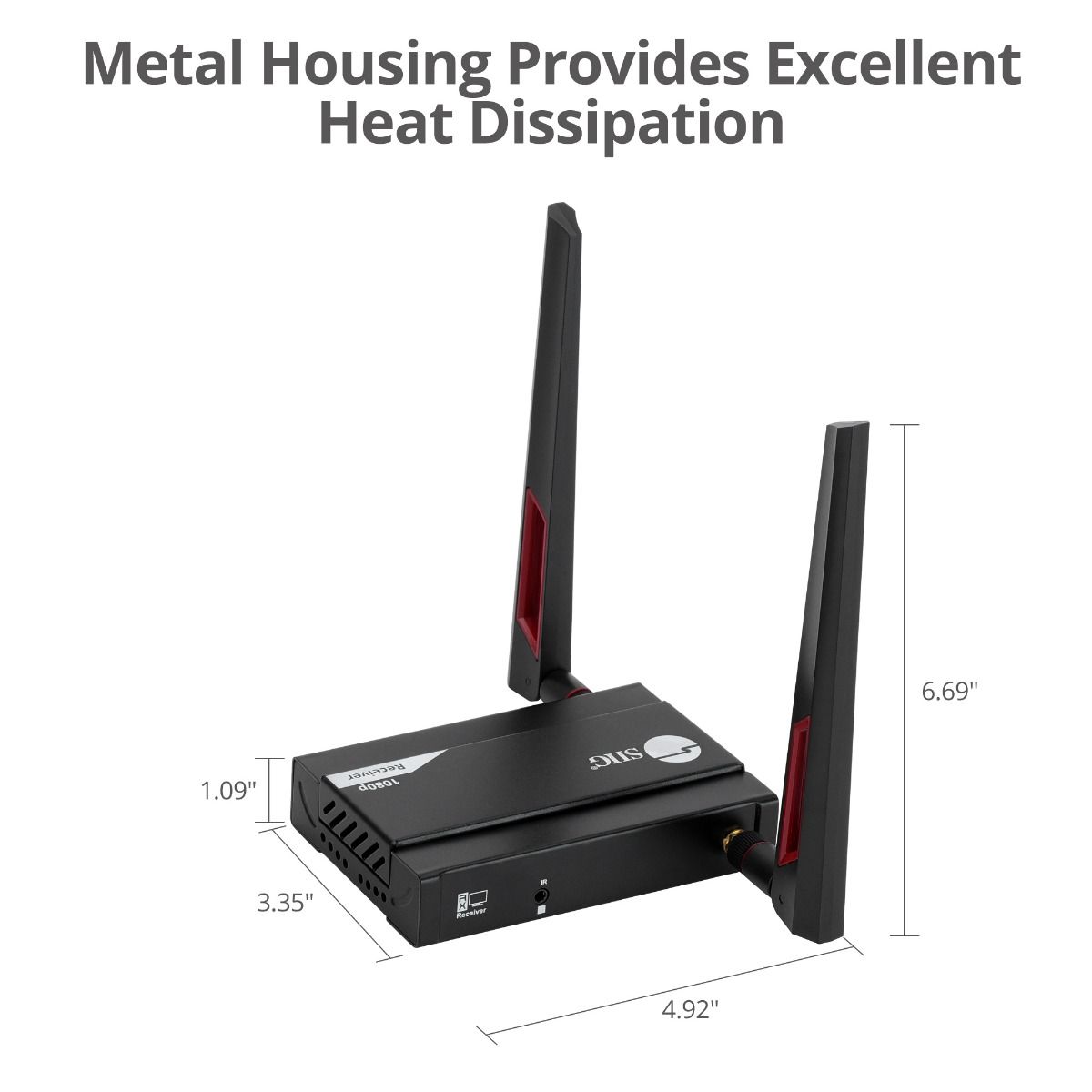 Full HD Wireless HDMI Extender - Receiver