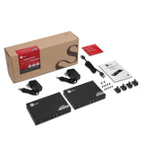 4K 60Hz HDR HDMI KVM Over Cat6 Extender with S/PDIF & Touch Screen Support