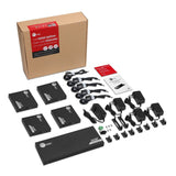 1x4 4K 60Hz HDMI Splitter Over Cat6 Extender with Loopout, IR, ARC & RS-232 - Up to 230ft (70m) - Near Zero Latency