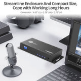1x2 4K120Hz HDMI Splitter with EDID & Audio Extractor