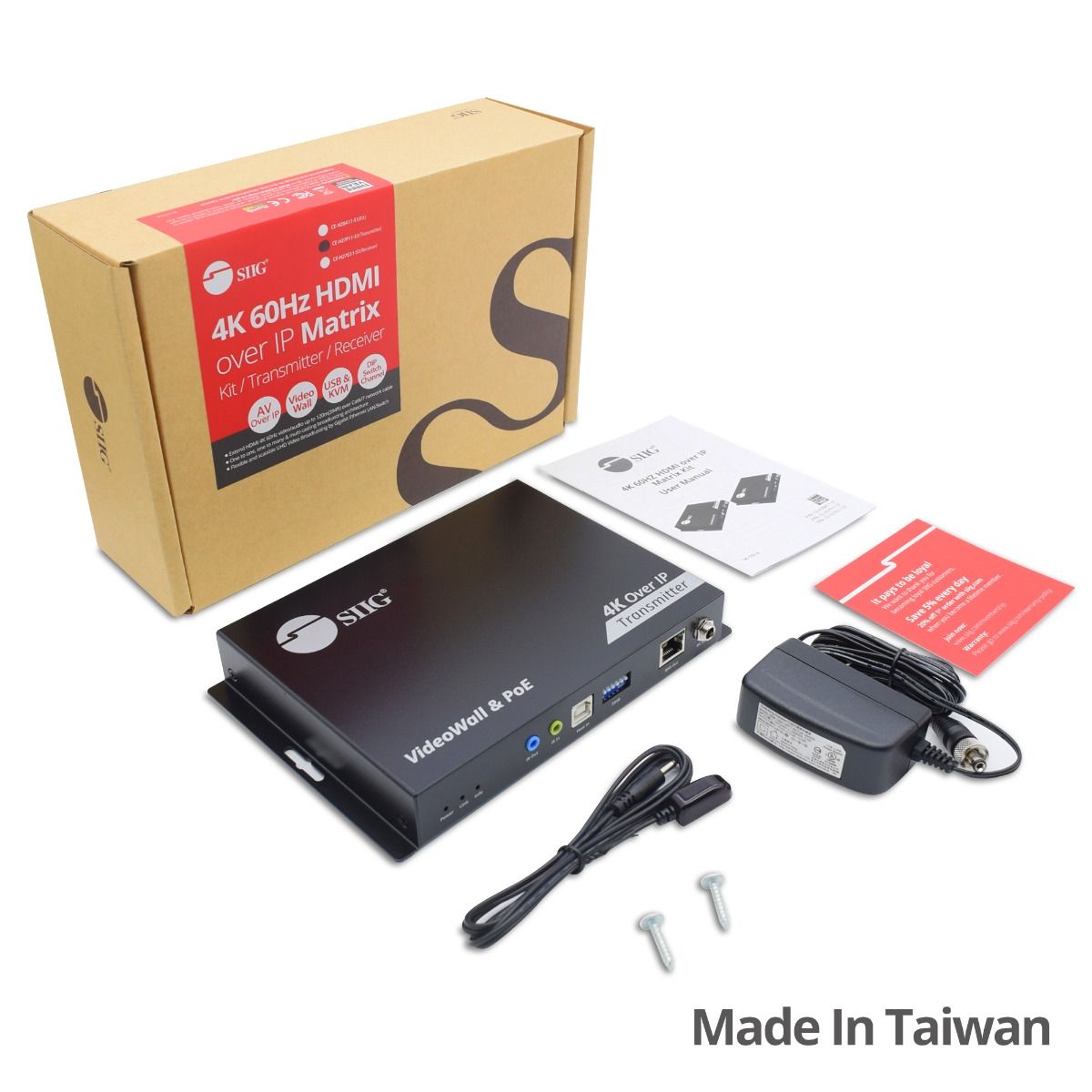 4K 60Hz HDMI over IP Matrix - Encoder (TX)