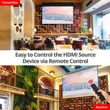 4K60Hz HDMI over Cat6 Extender with Loopout & IR - 50m