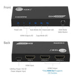 1x2 8K60Hz / 4K120Hz / 2K240Hz-HDMI Splitter with VRR/ALLM - 40G - EDID management - Auto/Copy/Downscaler mode