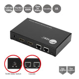 HDMI Over IP Encoder & Decoder Transceiver, TX/RX Mode Switching, Cascading, 1080p, One to One 600ft, One to Many, Many to Many via VLAN, 2x RJ45, TAA Compliant
