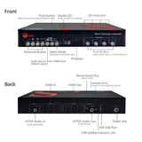 4x4 HDMI 4K60Hz Matrix with Quad-Viewer & Video Wall Controller, Seamless Switching, PIP, EDID Management, Push Buttons, IR Remote Control, Software Control, TAA Compliant