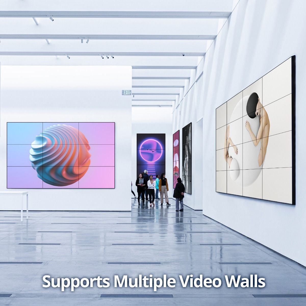 HDMI 4K60Hz 18Gbps over IP Matrix Kit - One-to-One / N to M Multi-casting - For Video Wall, KVM, Stereo, PoE, IR and RS-232 control, ESD Protection, TAA Compliant