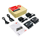 HDMI Over IP Extender with IR - 492ft (150m), 1080p @ 60Hz, IR Control, Audio Extraction, One-to-Many Support