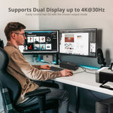 2x2 Dual View USB HDMI KVM Switch - 4K, Dual Display or Extended Display