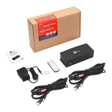 2x2 Dual View USB HDMI KVM Switch - 4K, Dual Display or Extended Display