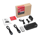 2x1 DisplayPort 4K KVM USB 3.0 Switch with Remote Control