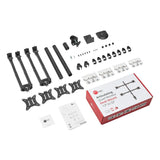 Articulating Quad Monitor Desk Mount - 13" to 32" - Max Load 19.8 lbs - 75x75mm/100x100mm