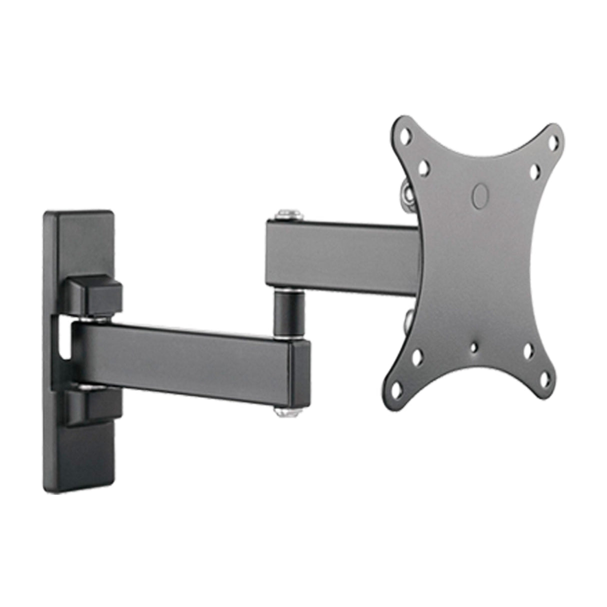 Articulating LCD/TV Monitor Wall Mount - 13" to 27" Monitors, Max load 33 lbs, VESA plat 75x75mm,100x100mm