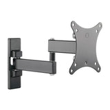 Articulating LCD/TV Monitor Wall Mount - 13" to 27" Monitors, Max load 33 lbs, VESA plat 75x75mm,100x100mm