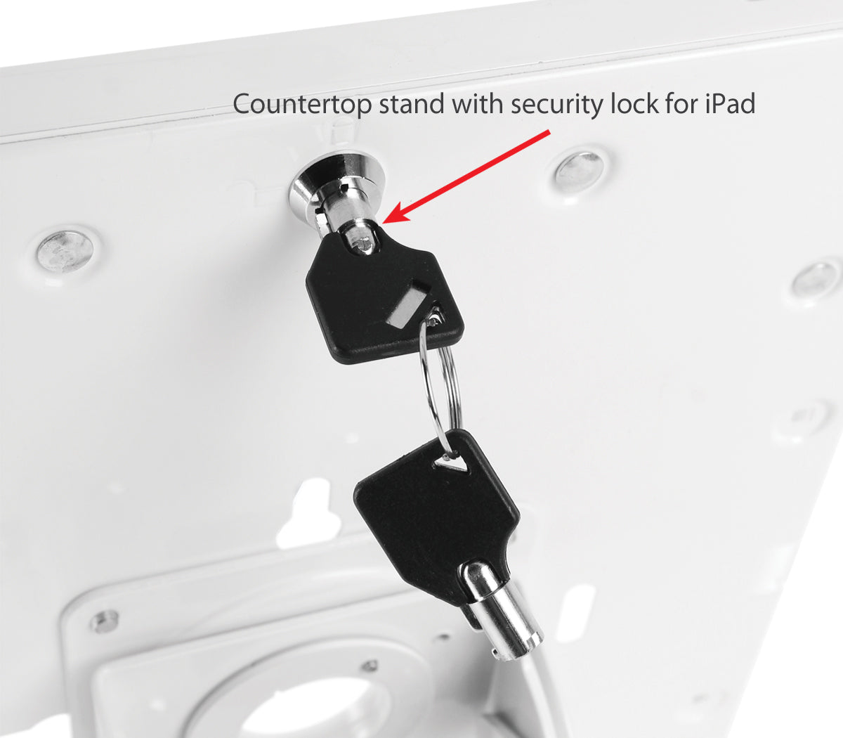 Security Countertop Kiosk & POS Stand for iPad