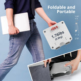 Adjustable Aluminum Laptop Stand for Macbook and PC, Fits10 to 17 inches Laptop, Max Load 22 lbs