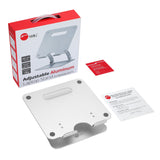 Adjustable Aluminum Laptop Stand for Macbook and PC, Fits10 to 17 inches Laptop, Max Load 22 lbs