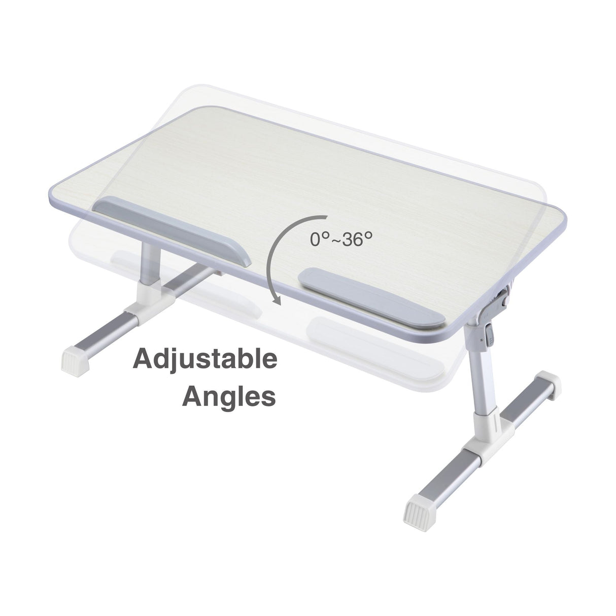 Adjustable Laptop Bed Desk for MacBook and PC