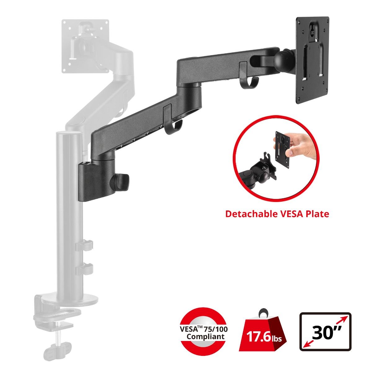 Replaceable Articulating Separate Arm