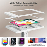 SIIG Security Lockable Countertop Kiosk Stand for 10.9" and 11" Tablet