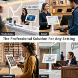 SIIG Security Lockable Countertop Kiosk Stand for 10.9" and 11" Tablet
