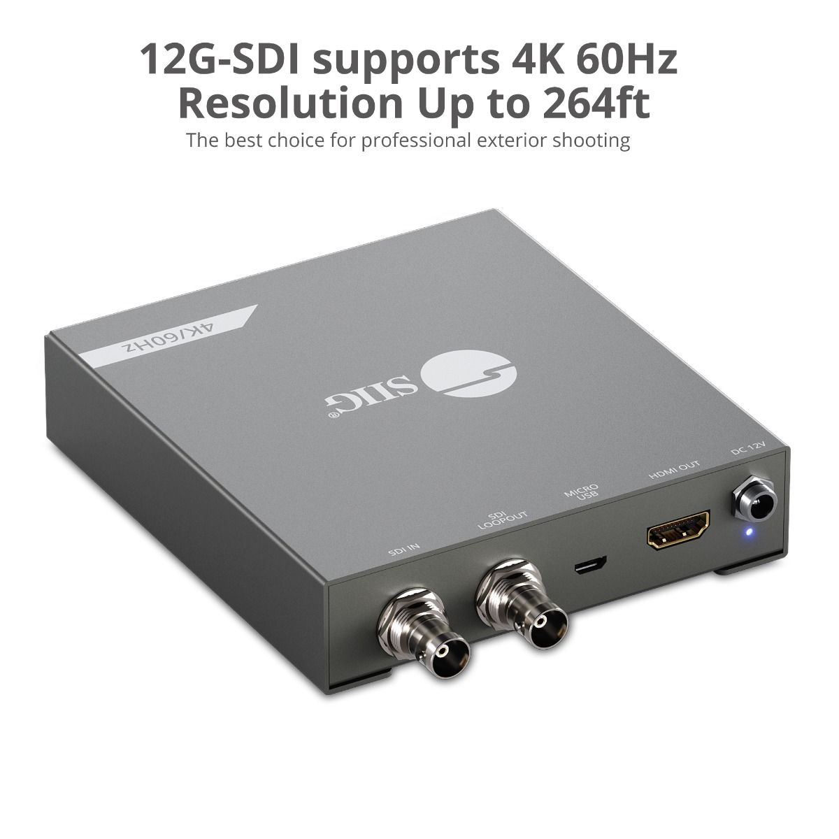 12G-SDI to HDMI Converter