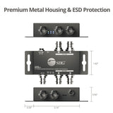 1x4 12G SDI Distribution Amplifier