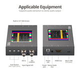 3G-SDI to HDMI Converter with Scaler and Monitor