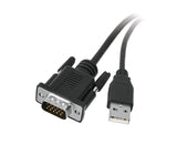 Portable VGA & USB Audio to HDMI Converter