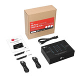 20-Port Industrial USB 3.0 Hub with Charging - 200W - 5Gbps with 5V/2.1A per port