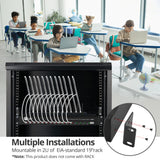 16-Port Industrial USB-C PD Charging Station - 600W - 30W per port - UL Certification