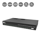 Dual Core 16-Port Industrial USB-C PD Charging Station - 1200W - Up to 10 port 100W or 16 port 65W