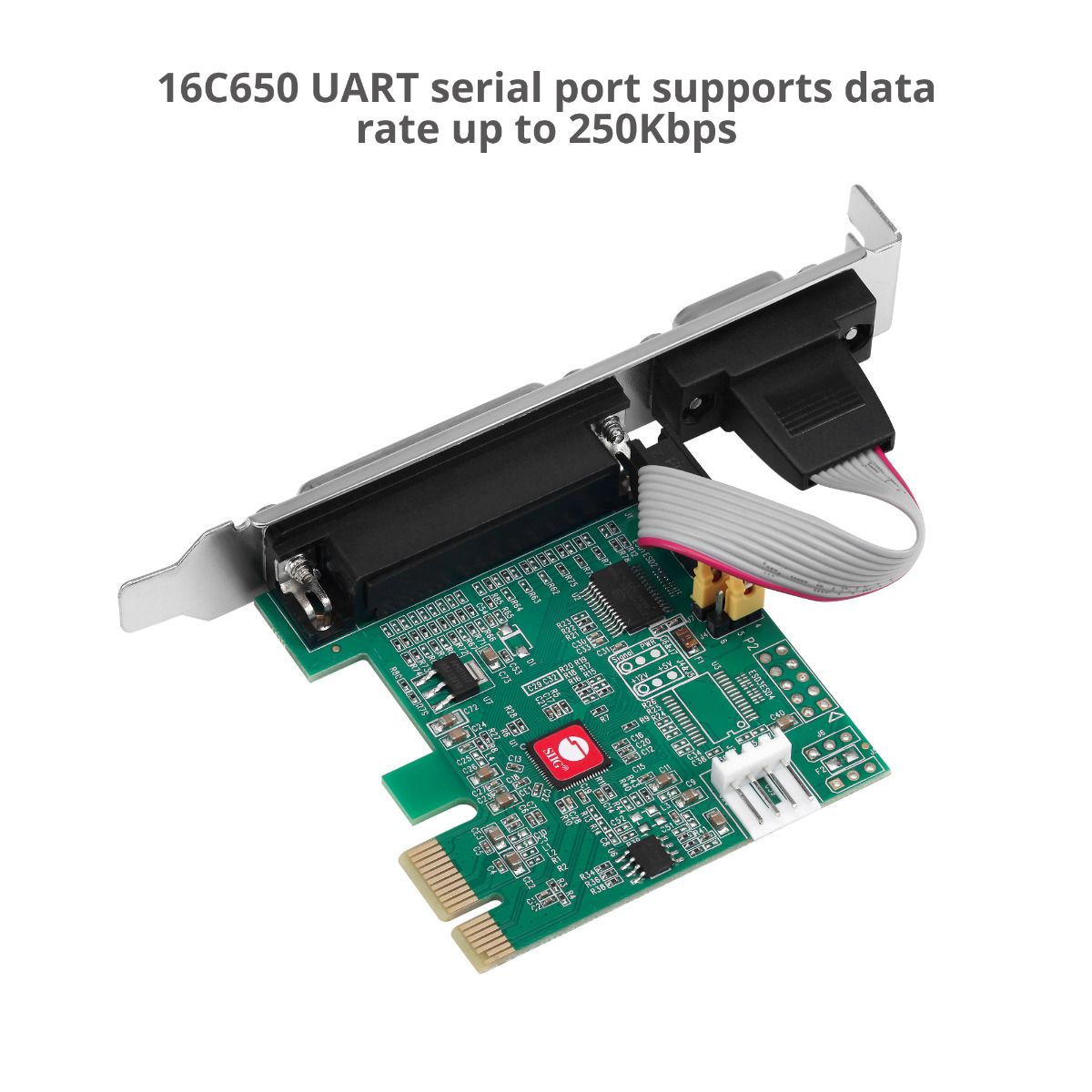 DP Cyber 1S1P PCIe Card