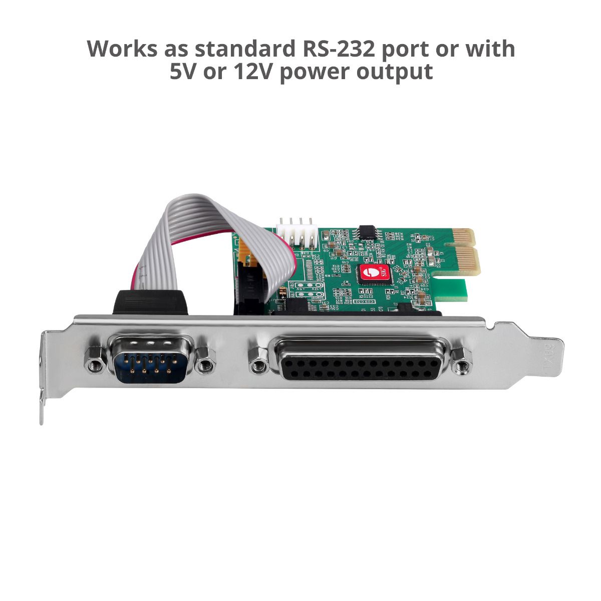 DP Cyber 1S1P PCIe Card