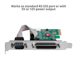 DP Cyber 1S1P PCIe Card