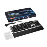 USB Wired Mechanical Gaming Keyboard With 7 Color LED Backlit