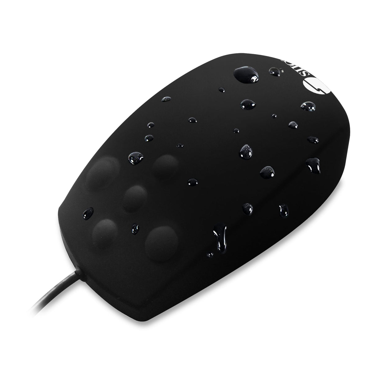 Medical Grade Antibacterial Washable & Dustproof USB Mouse with Button Type Scroll