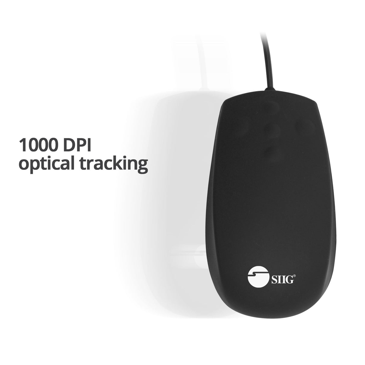 Medical Grade Antibacterial Washable & Dustproof USB Mouse with Button Type Scroll